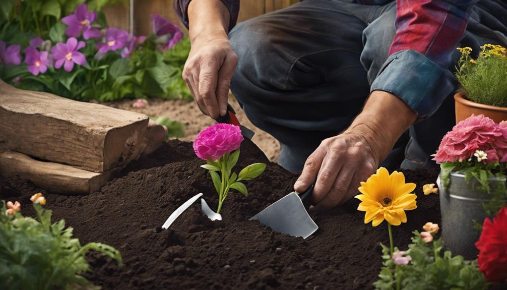 cultivo de flores